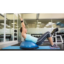 Bosu Ball Yarım Denge Topu 60 CM Bosuball Pembe-Standart