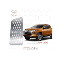 intakrom Mitsubishi L200 Krom Ayak Dinlendirme Pedalı 2019 - 2022