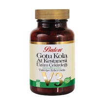 Balen Gotu Kola At Kestanesi Üzüm Çekirdeği Kapsül V3 60x355 MG
