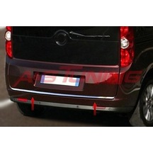Fiat Doblo Formlu Krom Bagaj Alt Çıta 2010-2014 Paslanmaz Çelik N11.173
