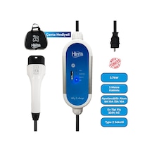 Hims HCTK-G-3 3.7kW Ev Tipi Taşınabilir Elektrikli Araç Şarj Cihazı