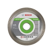 Bosch Best For Ceramic Extraclean Turbo 125 mm Elmas Kesici Disk - 2608602479