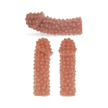 Erofoni No:10 Ultra Soft Yumuşak Dokulu 15 CM Lüks Realistik Penis Kılıfı