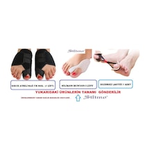 Halluks Valgus Bunion Koruma Başparmak Makarası Silikon Parmak A