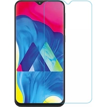 Samsung Uyumlu Galaxy M10 (3 Adet) Kırılmaz Ekran Koruyucu Temperli Cam