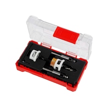 Ayarlanabilir Derinlik Durdurucu, Hızlı Değişim Ve Değiştirilebilir Uçlu Havşa Matkap Ucu Setikaiyi