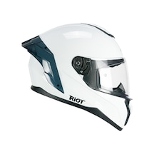 Cgm 330a Rıot Sport Kapalı Kask Spoyler Beyaz -s