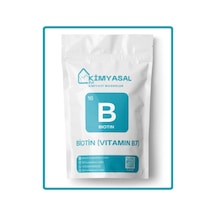 Kimyasal Evi Biotin Vitamin B7 Hammadde 25 G