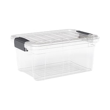 Dünya Dp-33110-102 Çok Amaçlı Saklama Kutusu Ve Organizer 118x170x84mm 1lt Şeffaf Kilitli Kapak - 36'li Paket Diğer