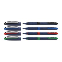 Schneider One Business Konik Uçlu Roller Kalem, 0,6 Mm, 4 Adet