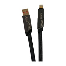 Linktech K474 Mecha Style 4 in1 USB Type-C Lightning 100 W Hızlı Şarj Kablosu