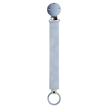 Bibs Paci Clip Ribbon Emzik Askısı-dusty Blue