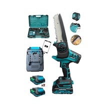 Extra Güçlü Çift Akülü Ağaç Dal Budama Makinesi El Testeresi Kesim Motoru