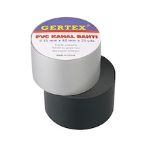 Pvc Kanal Bandı 13Mmx48X25Mt Gri