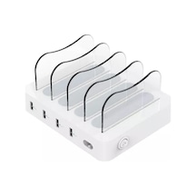 SooPii CS40 22 W 4 Port Masaüstü USB Çoklu Şarj İstasyonu
