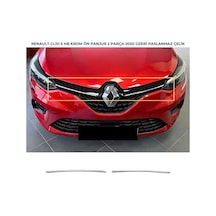 Ebal Otomotiv Renault Clio 5 HB Krom Ön Panjur 2 prç. 2019 ve üzeri P.ÇELİK