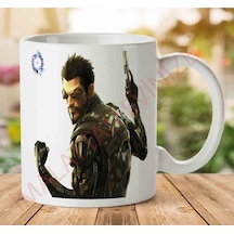 1-2351 Deus Ex İki Tarafı Baskılı Kupa Bardak.jpg