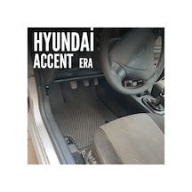 Hyundai Accent Era 2005-2011 Araca Özel Yeni Nesil Akıllı Oto Paspas Siyah