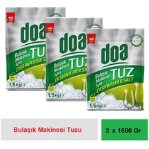 Doa Bulaşık Makina Tuzu - Doypack 1,5 Kg Vegan X 3 Adet
