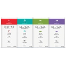 Deotak Karma Unisex Krem Deodorant Seti 4'lü