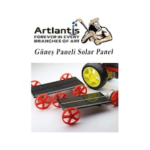 Güneş Paneli Solar Panel 8x4 Cm 3 Volt 100 Ma 3 Adet Güneş Enerjisi Okul Sınıf Deney Çalışmaları 80x40 Mm