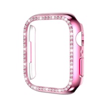 Kilifone -  Apple Uyumlu  Watch  7 45mm - 360 Kasa Ve Ekran Koruyucu Watch  Gard 05 Sert Pc Koruyucu
