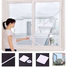 4 Adet Pencere Sinekliği Pratik Tül Sineklik 75 X 125 Cm