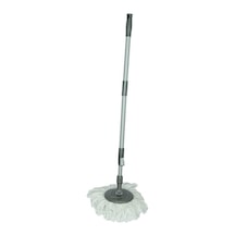 Spin Mop Temizlik Seti 360 Derece Döner Başlıklı Kova+mop+paspas+sap Karışık Renk