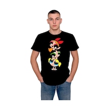 Powerpuff Girls Blossom Bubbles Buttercup Tişört Unisex T-shirt 001