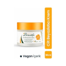 Aydınlatıcı Eşitleyici Nemlendirici A-b5-e Vitamin Arbutin Panthenol Vegan Cilt Beyazlatıcı Krem 50 Ml
