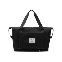 Diğer Katlanabilir Genişletilebilir Seyahat Plaj Piknik Çantası Siyah Siyah