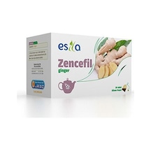 Esila Zencefil Bitki Süzen Poşet Çay 20 x 2 G