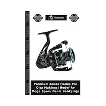Premium Banax Hades Pro Olta Makinesi Hedef Av Doğa Sporu Deniz Balıkçılığı 3000s