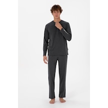 U.s. Polo Assn. Erkek Antrasit Melanj Pijama Takım 50318601-vr081 Antrasit Melanj