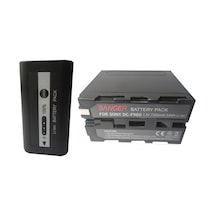Sony Mc2500 Kamera için 7500 Mah Np-F970 Bataryası