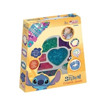 Dede Stitch Takı Seti Büyük El Çantası - 4 Adet Tarı Açık Bej