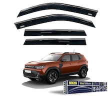 Renault Duster Kromlu Cam Rüzgarlığı 2024 Üzeri 4 Prç