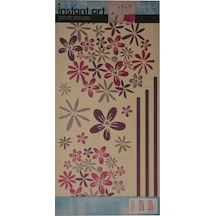 Readyroll Floral Kendinden Yapışkanlı Dekoratif Duvar Süsü N11.264