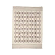 Ikea Vägnät El Dokuması Halı 133 X 195 Cm Gri - Bej
