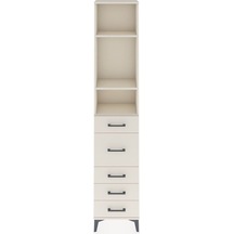 Arges Dolap 3 Raflı 5 Çekmeceli 44x30x221 Aytaşı-aytaşı Aytaşı