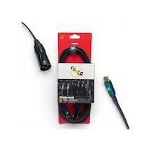 Pawer Xlr Canon Erkek To Type-c Kablo 1metre