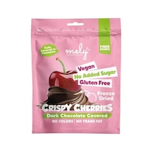 Mely Çikolata Glütensiz Şeker İlavesiz Çikolata Kaplı Vişne 50 Gr 12'li Paket
