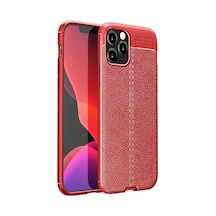Newface Apple İphone 12 Pro Kılıf Auto Focus Kapak - Kırmızı