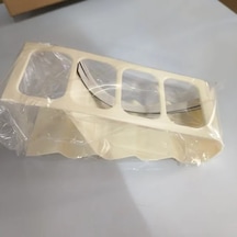 Hightower Beyaz 4 Yuvalı Uzaktan Kumanda Saklama Kutusu Kompakt Tv Radyo Cep Telefonu Beyaz