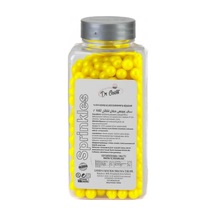 8 Mm Sarı Boncuk Şeker 250 G Pasta Ve Tatlı Dekor Süsü