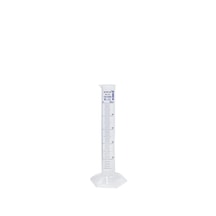 Borox Plastik Mezür 50 Ml - Uzun Form - Mavi Skala