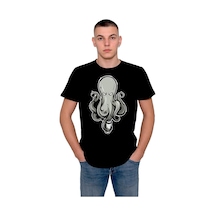 Ahtapot Octopus Grafiti Tişört Unisex T-shirt 001