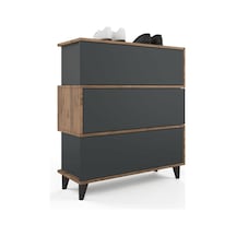 Vega Ayakkabılık - Atlas Çam - Antrasit