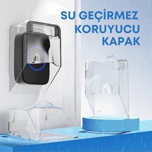 Koruyucu Kapak - Kablosuz Kapı Zili Su Geçirmez Kapak