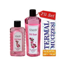 Simav Termal Sulu Gül Suyu 400 ML + Gül Suyu 200 ML